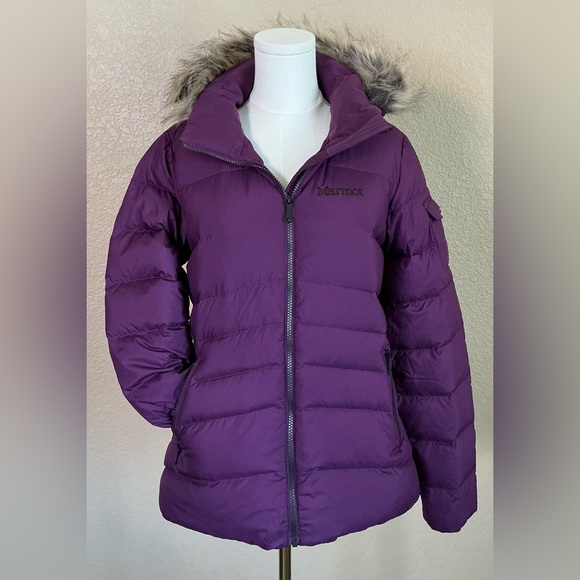 Marmot Women’s Ithaca 700 Fill Down Jacket – Purple – M – RDS Certified - Picture 4 of 16